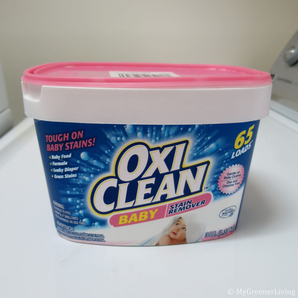 OxiClean Baby package, front