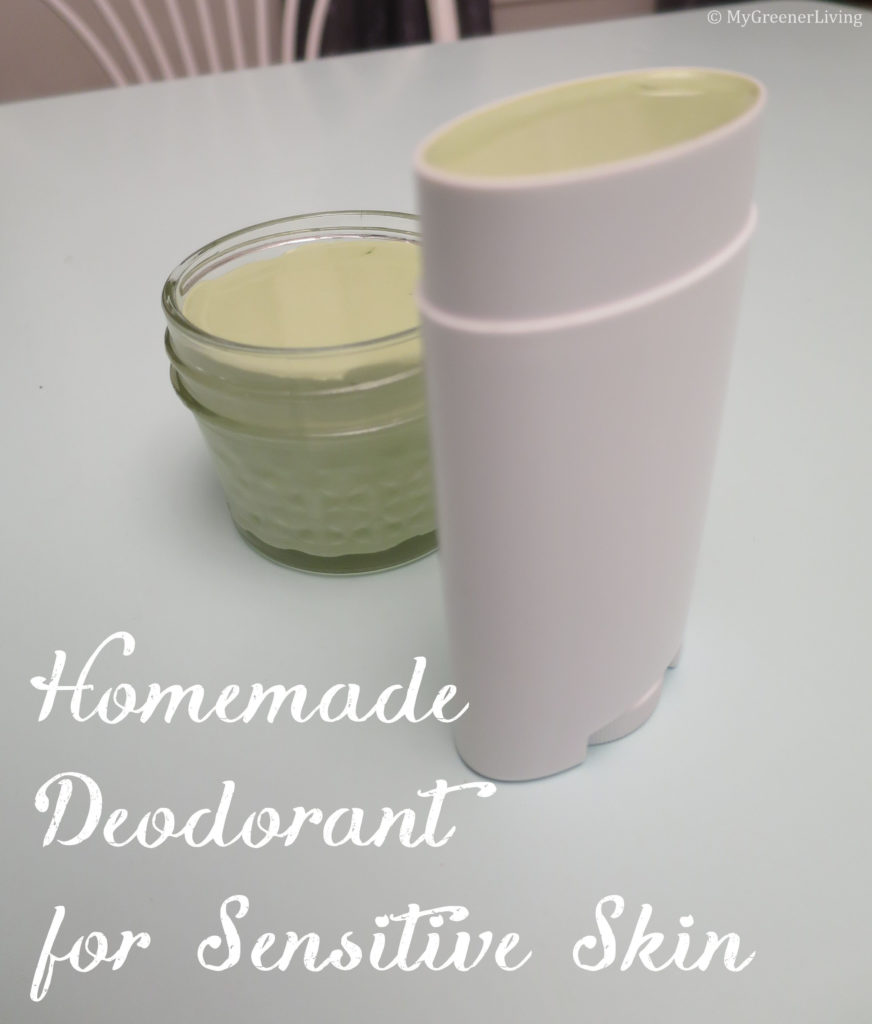 natural homemade deodorant